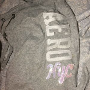 Large Aero Gray Sweatpants